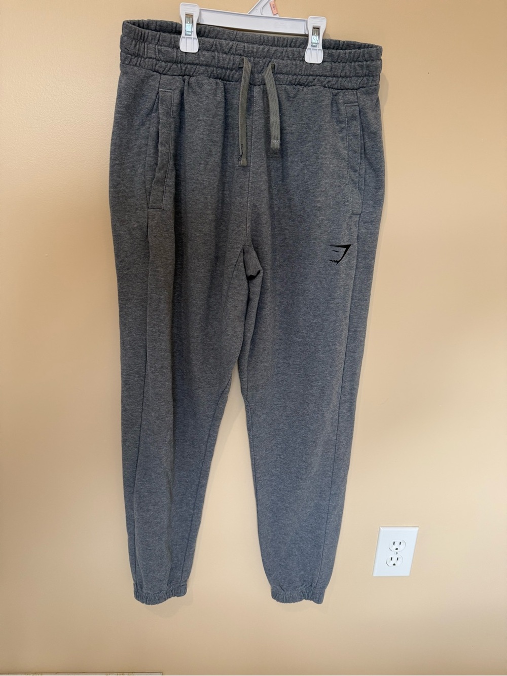 Gymshark Dark Charcoal Gray Women's Track Joggers